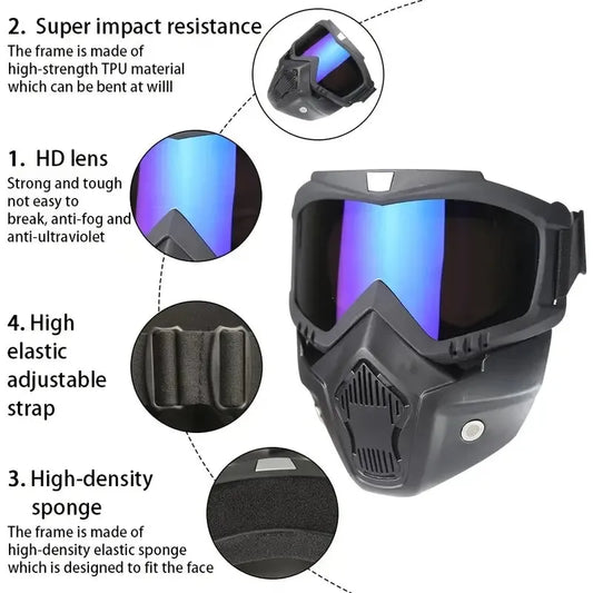 Face Helmet Mask - MonoTronix