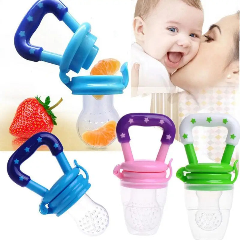 GNC Baby Fruit Pacifier Food Feeder – Silicone Feeder for Fruits