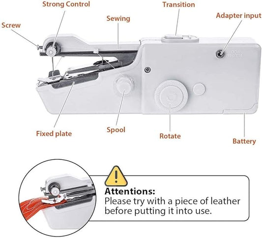 Handy Stitch Portable Mini Sewing Machine – Handheld Compact Sewing Machine