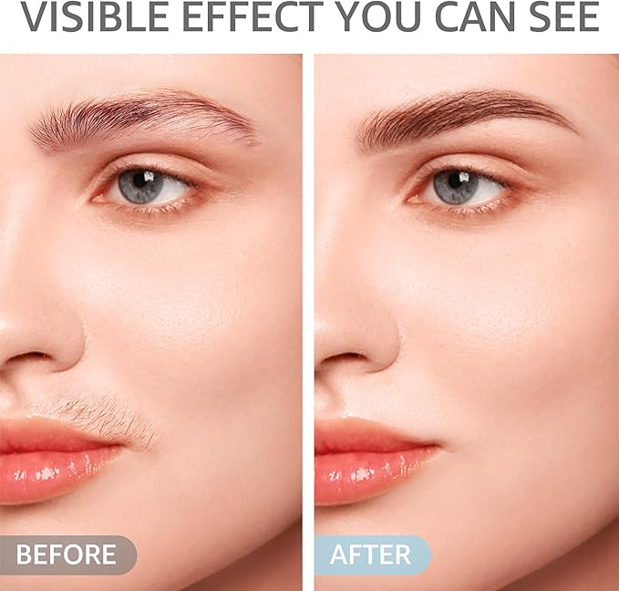 2-in-1 Eyebrow & Facial Hair Trimmer – Precision Painless Grooming Tool