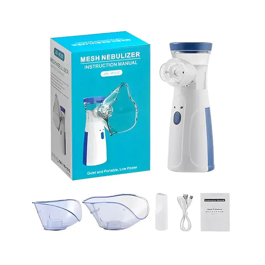 Portable Mesh Nebulizer – Silent, Rechargeable, Kids & Adult Use - MonoTronix
