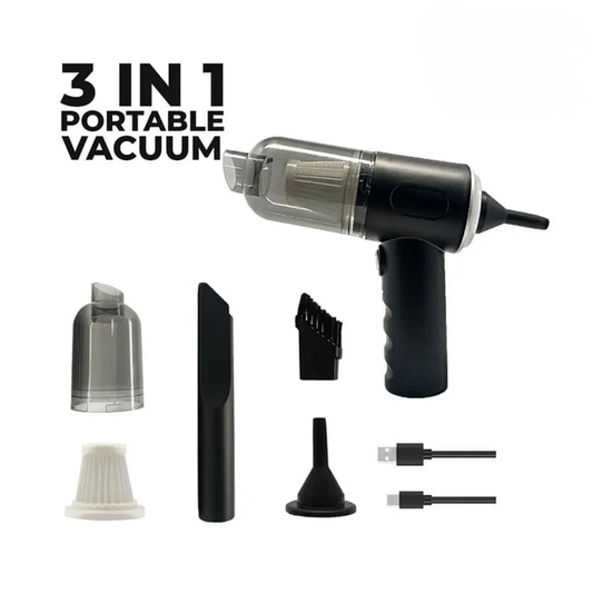 Powerful Rechargeable 3-in-1 Handheld Vacuum Cleaner – Dual Mode Wet & Dry