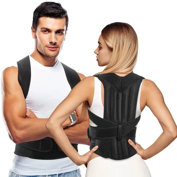 Posture Corrector Belt – Adjustable Back Support for Shoulder & Spine Alignment