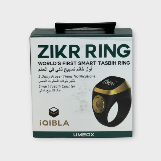 Smart Digital Tasbih Zikr Ring – Electronic Counting Ring for Prayer & Dhikr